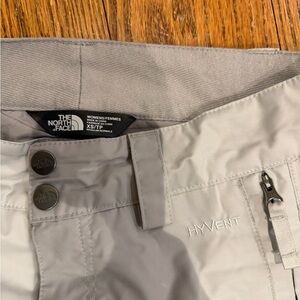 The North Face Women's Light Gray HyVent Trousers